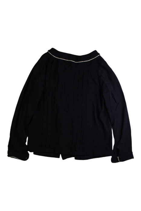 A Black Long Sleeve Shirts from Bonpoint in size 12Y for girl. (Back View)