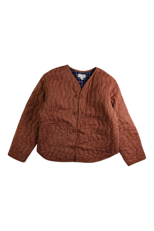A Brown Puffer/Quilted Coats & Outerwear from Lali in size 5T for boy. (Front View)