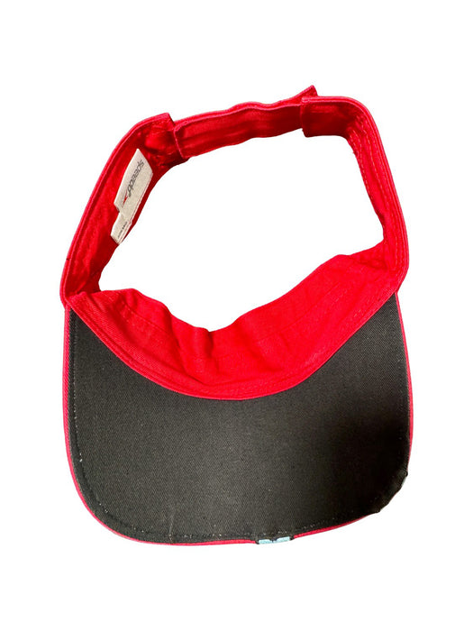 A Red Sun Hats from Speedo in size 10Y for girl. (Back View)