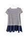 A Navy Short Sleeve Dresses from Polo Ralph Lauren in size 8Y for girl. (Back View)