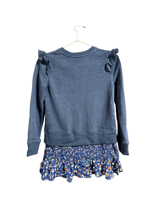 A Blue Long Sleeve Dresses from Polo Ralph Lauren in size 8Y for girl. (Back View)