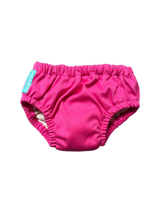 A Pink Swim Diapers from Charlie Banana in size 3-6M for girl. (Front View)