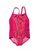 A Pink Swimsuits from Adidas in size 6-12M for girl. (Front View)