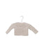 A Grey Cardigans from Bonpoint in size 0-3M for girl. (Front View)
