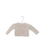 A Grey Cardigans from Bonpoint in size 0-3M for girl. (Front View)