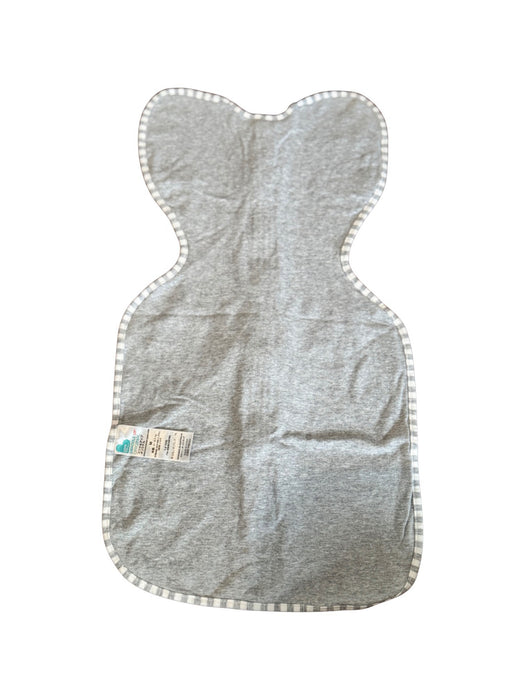 A Grey Swaddles from Love To Dream in size 3-6M for neutral. (Back View)