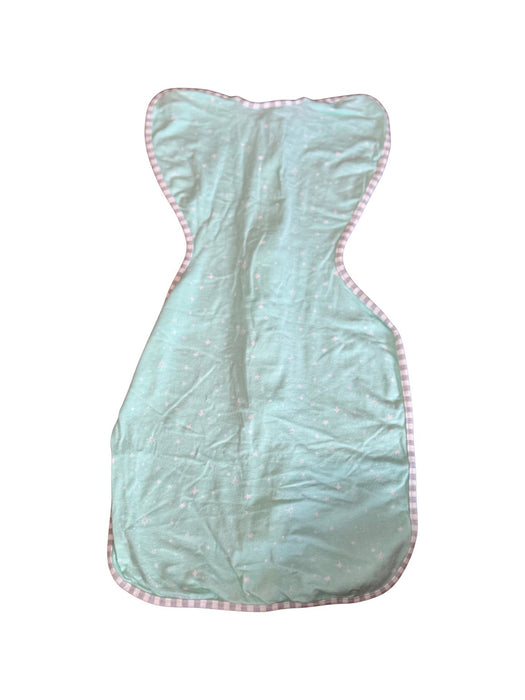 A Green Swaddles from Love To Dream in size 3-6M for neutral. (Back View)