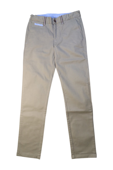 A Beige Casual Pants from Velveteen in size 10Y for boy. (Front View)