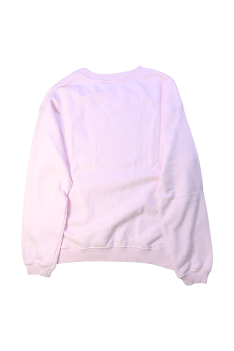 A Pink Crewneck Sweatshirts from Bonpoint in size 12Y for girl. (Back View)