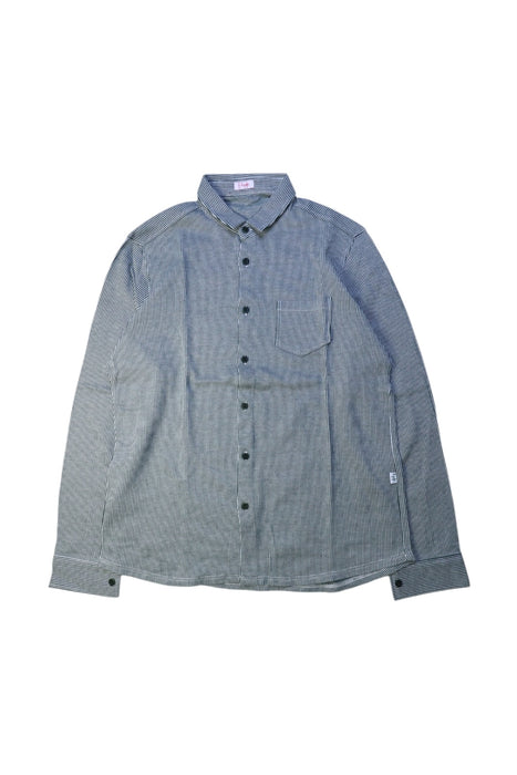 A Grey Long Sleeve Shirts from Il Gufo in size 12Y for boy. (Front View)