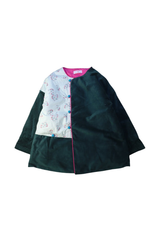 A Multicolour Coats from Tang'Roulou in size 8Y for girl. (Front View)