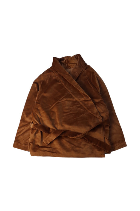 A Brown Long Sleeve Tops from Little Creative Factory in size 8Y for girl. (Front View)