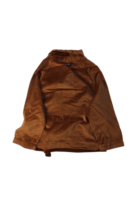 A Brown Long Sleeve Tops from Little Creative Factory in size 8Y for girl. (Back View)