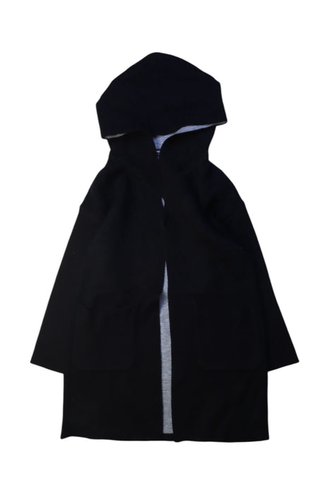 A Black Capes & Ponchos from Comme Ca Ism in size 4T for girl. (Front View)