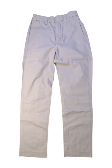 A Grey Casual Pants from Crewcuts in size 10Y for boy. (Front View)