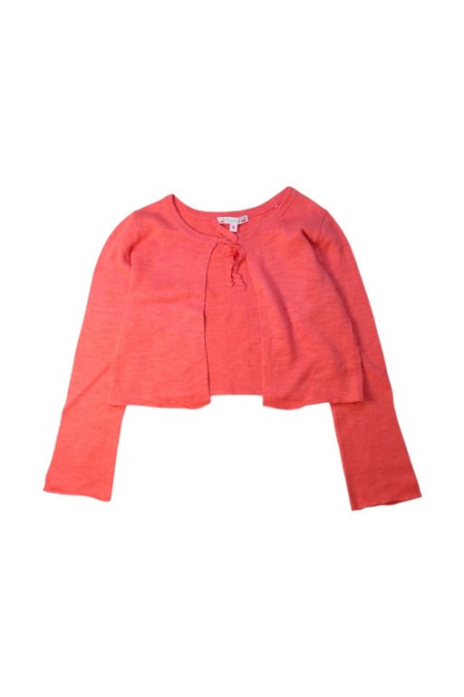 A Pink Cardigans from Bonpoint in size 8Y for girl. (Front View)