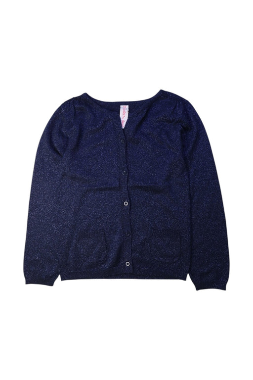 A Navy Cardigans from Juliet & the Band in size 10Y for girl. (Front View)