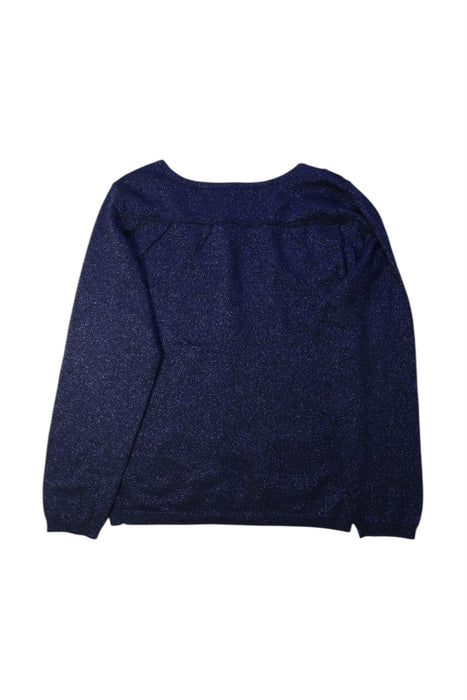 A Navy Cardigans from Juliet & the Band in size 10Y for girl. (Back View)