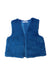 A Blue Outerwear Vests from Gingersnaps in size 8Y for girl. (Front View)