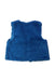 A Blue Outerwear Vests from Gingersnaps in size 8Y for girl. (Back View)