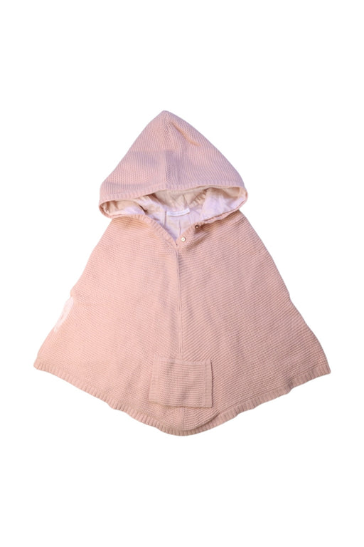 A Pink Capes & Ponchos from Les Enfantines in size 6T for girl. (Front View)