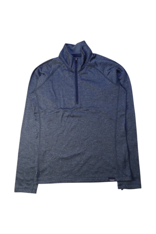 A Navy Active Tops from Patagonia in size 10Y for neutral. (Front View)