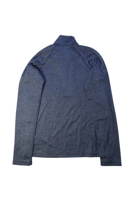 A Navy Active Tops from Patagonia in size 10Y for neutral. (Back View)