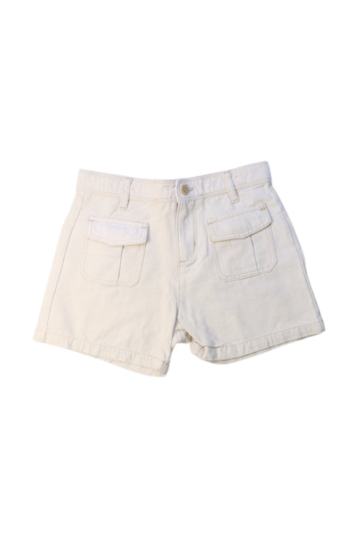 A Ivory Shorts from Gingersnaps in size 10Y for girl. (Front View)
