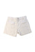 A Ivory Shorts from Gingersnaps in size 10Y for girl. (Front View)
