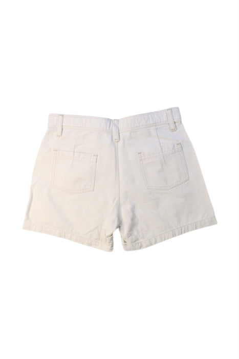A Ivory Shorts from Gingersnaps in size 10Y for girl. (Back View)