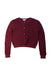 A Burgundy Cardigans from Bonpoint in size 10Y for girl. (Front View)