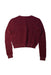 A Burgundy Cardigans from Bonpoint in size 10Y for girl. (Back View)