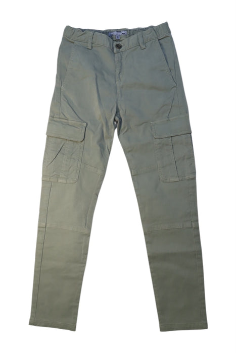 A Green Casual Pants from Bonpoint in size 8Y for boy. (Front View)