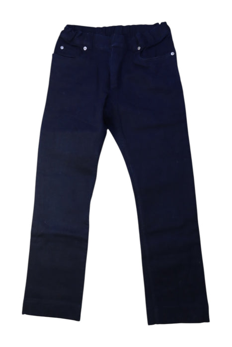 A Navy Jeans from Dior in size 10Y for girl. (Front View)