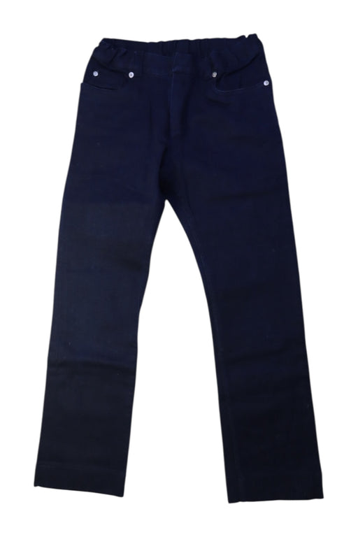 A Navy Jeans from Dior in size 10Y for girl. (Front View)