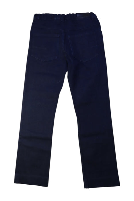 A Navy Jeans from Dior in size 10Y for girl. (Back View)