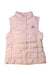 A Pink Outerwear Vests from Moncler in size 8Y for girl. (Front View)