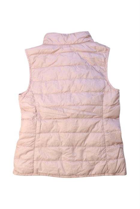 A Pink Outerwear Vests from Moncler in size 8Y for girl. (Back View)