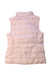 A Pink Outerwear Vests from Moncler in size 8Y for girl. (Back View)