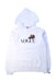 A White Hooded Sweatshirts from Bape by A Bathing Ape in size 12Y for neutral. (Front View)