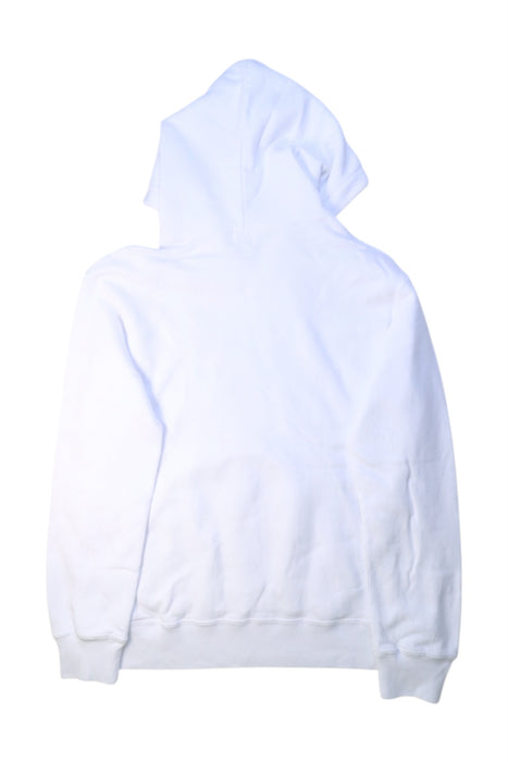 A White Hooded Sweatshirts from Bape by A Bathing Ape in size 12Y for neutral. (Back View)