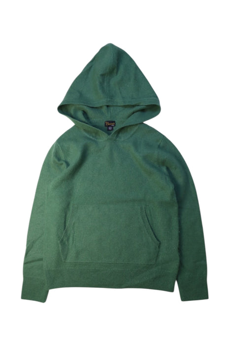 A Green Hooded Sweatshirts from Crewcuts in size 10Y for neutral. (Front View)