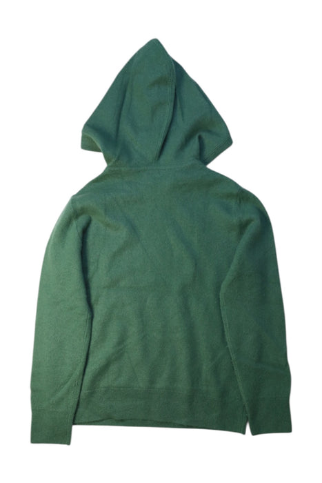 A Green Hooded Sweatshirts from Crewcuts in size 10Y for neutral. (Back View)