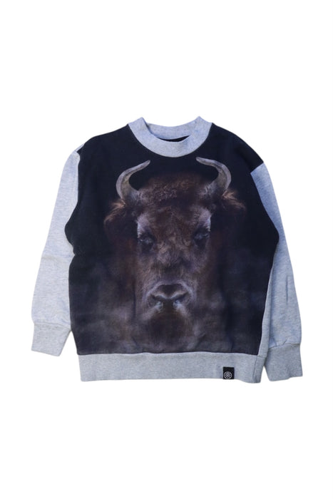 A Black Crewneck Sweatshirts from Molo in size 7Y for neutral. (Front View)