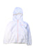 A White Lightweight Jackets from The North Face in size 7Y for girl. (Front View)
