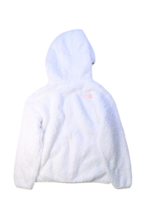 A White Lightweight Jackets from The North Face in size 7Y for girl. (Back View)