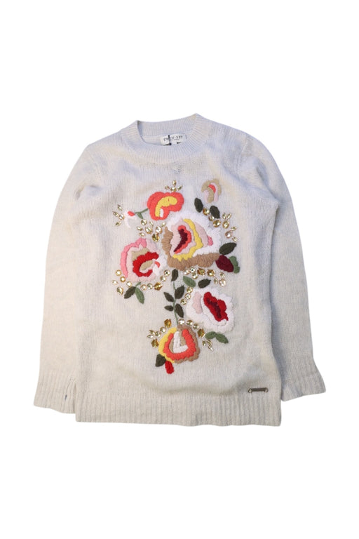 A Multicolour Knit Sweaters from TWINSET in size 12Y for girl. (Front View)