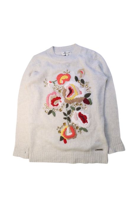 A Multicolor Knit Sweaters from TWINSET in size 12Y for girl. (Front View)