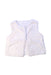 A White Outerwear Vests from Jacadi in size 6T for girl. (Front View)