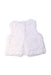 A White Outerwear Vests from Jacadi in size 6T for girl. (Back View)